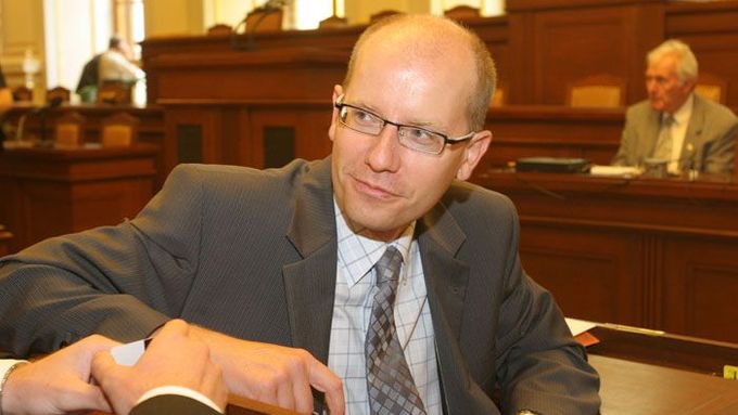 Stínový ministr financí Bohuslav Sobotka.