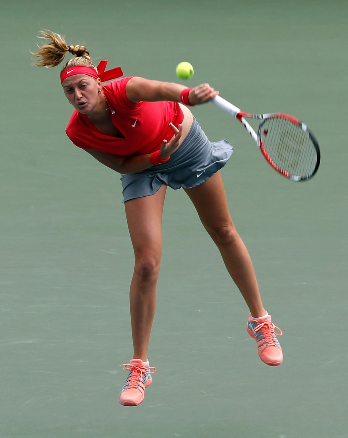 Petra Kvitová ve finále turnaje v Tokiu