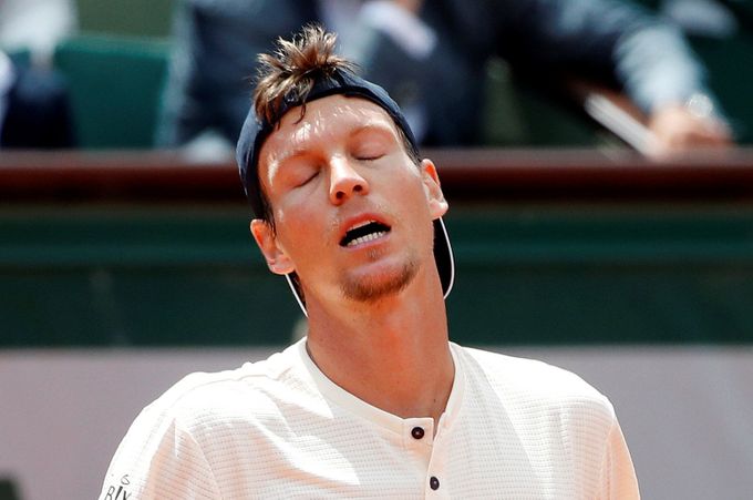 tenis, French Open 2018, Tomáš Berdych, 1. kolo