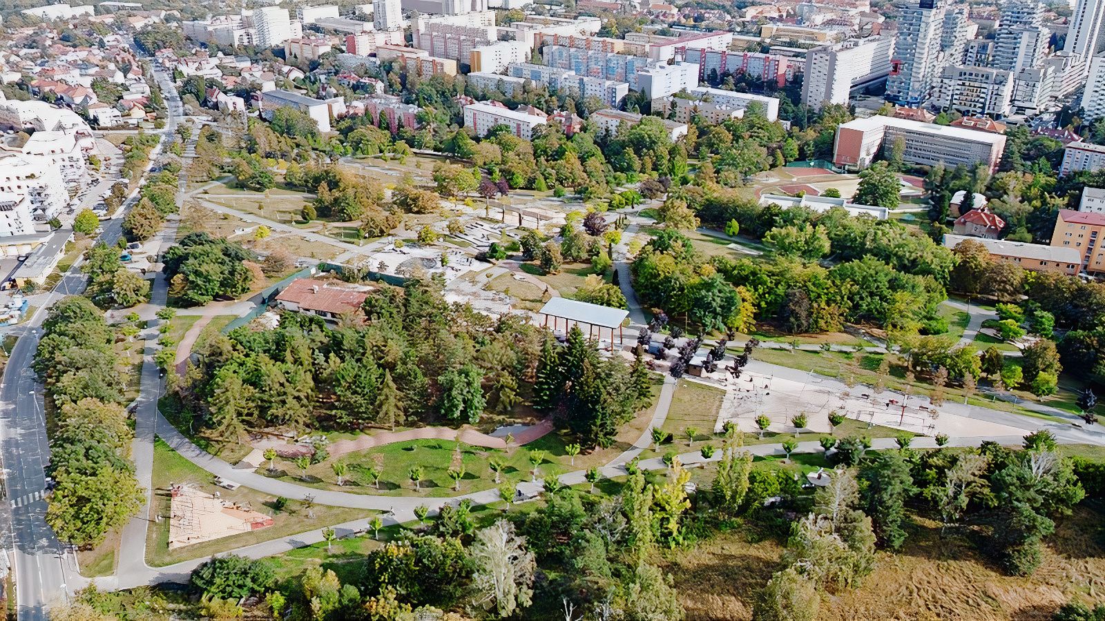 Fotogalerie / Pražské parky / Vrch sv. Kříže / Malešický park