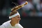 Krejčíková i Kvitová na Wimbledonu končí před osmifinále