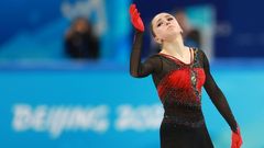 Kamila Valijevová na olympiádě v Pekingu 2022