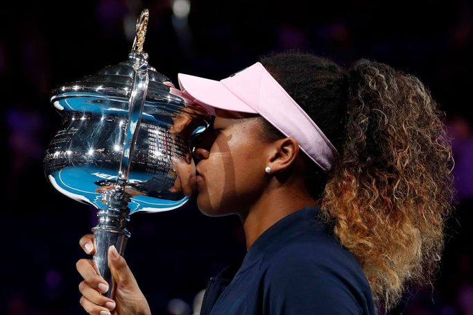 Naomi Ósakaová ve finále Australian Open 2019.