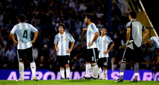 Argentina po prohře s Brazílí