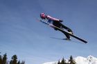 Skokan Koudelka obsadil v Lillehammeru 22. místo, závod SP vyhrál Kraft