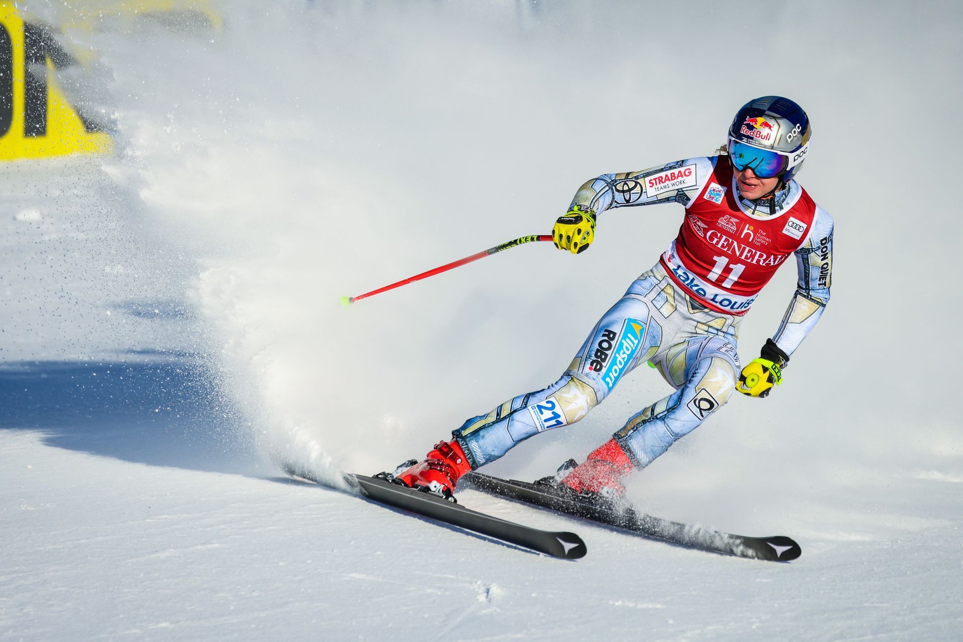 sjezdové lyžování, Světový pohár 2021/2022, sjezd, Lake Louise, Ester Ledecká