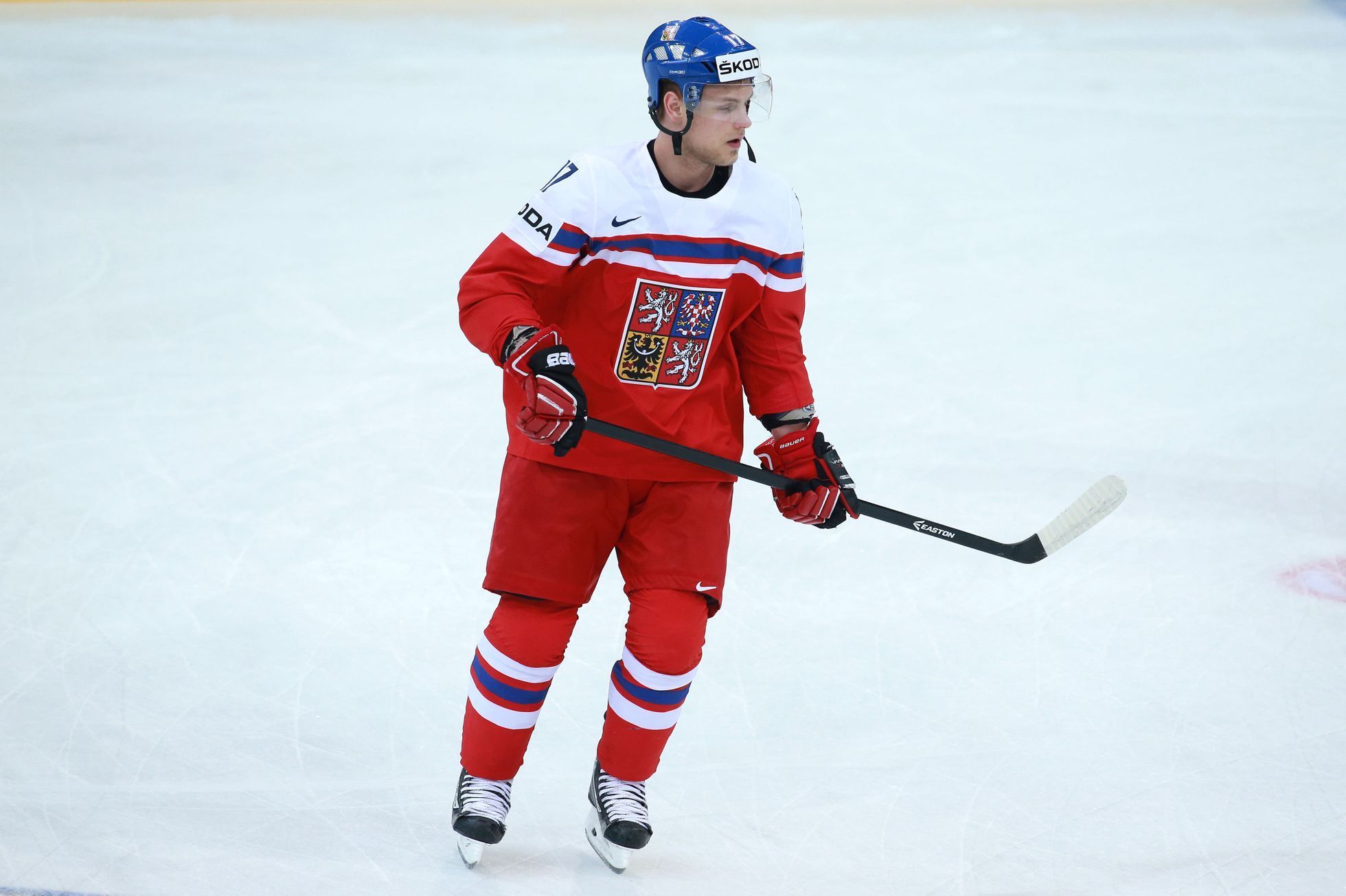 Čeští hokejisté před zápasem s Francií na MS 2015