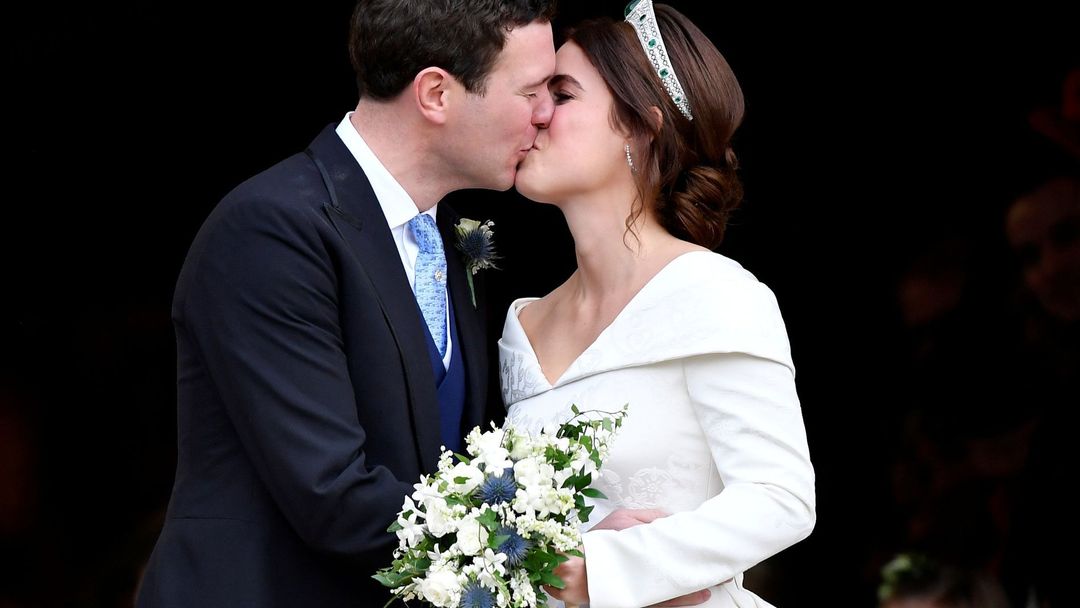 Princezna Evženie se provdala za Jacka Brooksbanka v roce 2018.