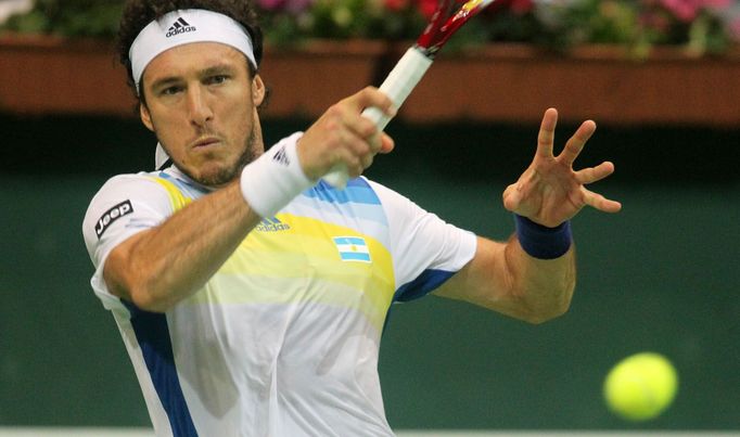 Juan Monaco vs Radek Štěpánek: semifinále Davisova poháru 2013