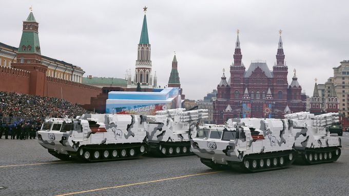 Vojenská přehlídka v Moskvě ke Dni vítězství, ilustrační foto.