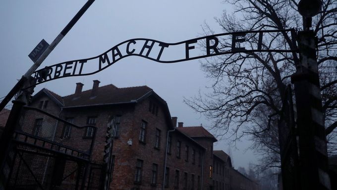 Nacistický koncentrační a vyhlazovací tábor Auschwitz Birkenau.