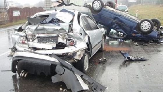 Hromadná nehoda u Bystřice nad Olší