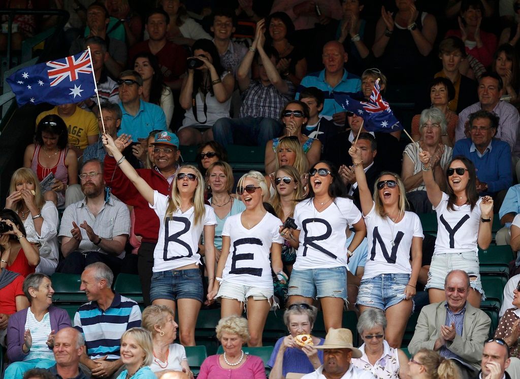 Wimbledon 2011: fanoušci Tomice