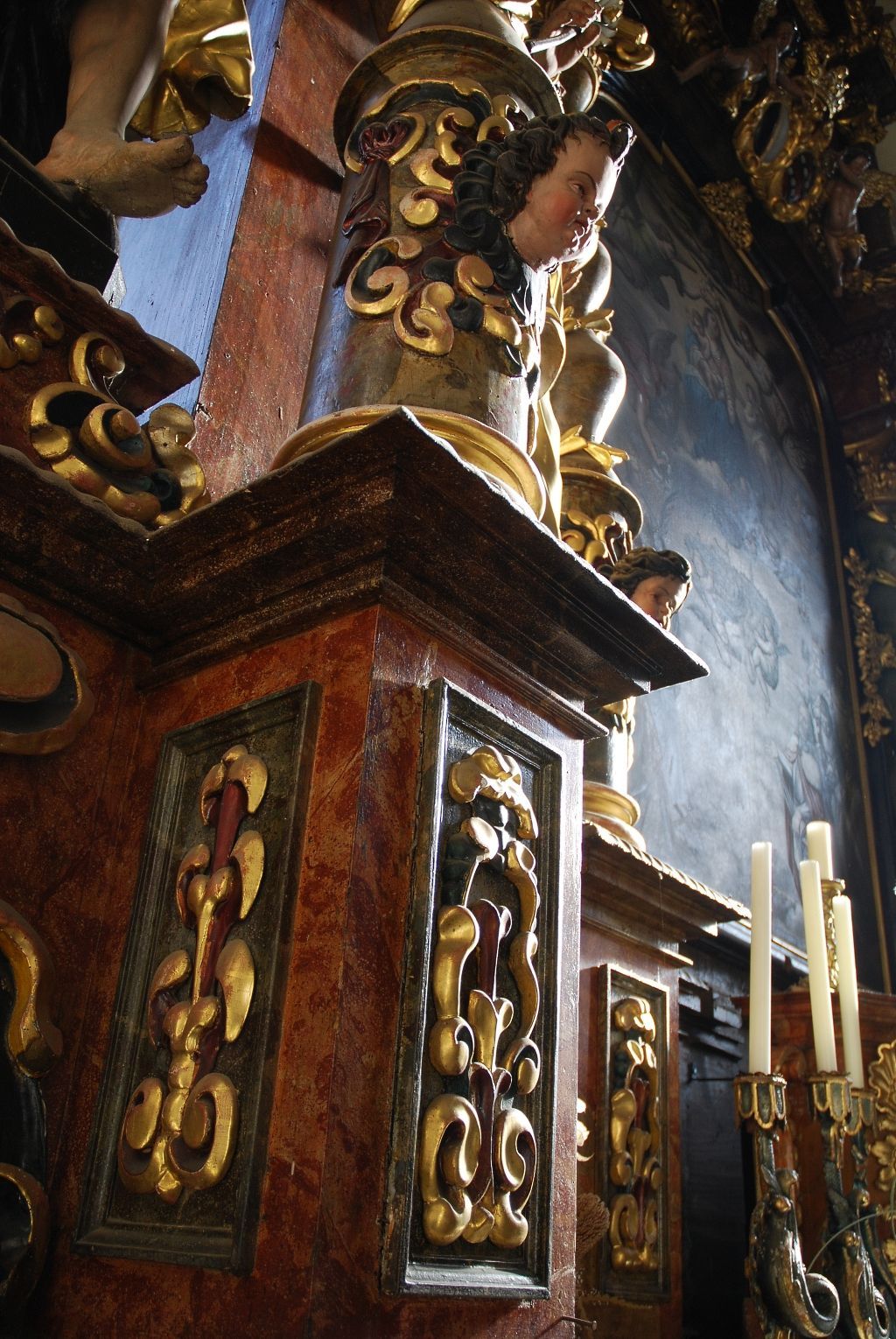 kostel baroko církevní restituce ilustrační foto
