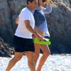Carla Bruni a Nicolas Sarkozy na dovolené