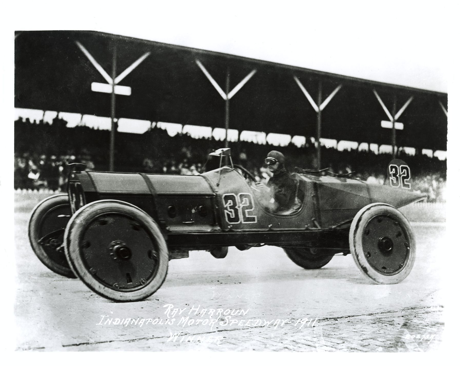 Indy 500 1911: vůz Marmon Wasp, s nímž Ray Harroun vyhrál