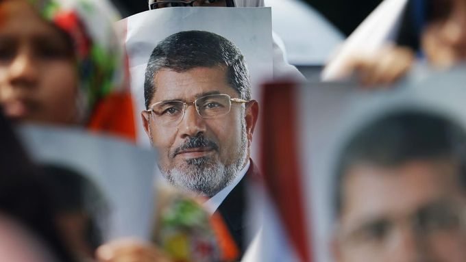 Bývalý prezident Mursí.