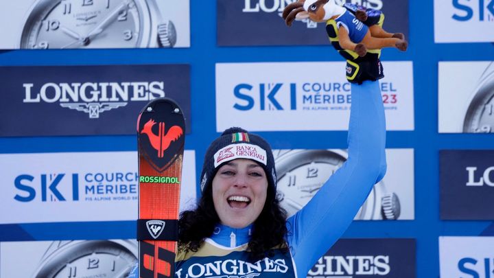 Brignoneová je první italskou vítězkou kombinace na MS, Shiffrinová vypadla; Zdroj foto: Reuters
