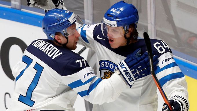 Radost finských hokejistů.
