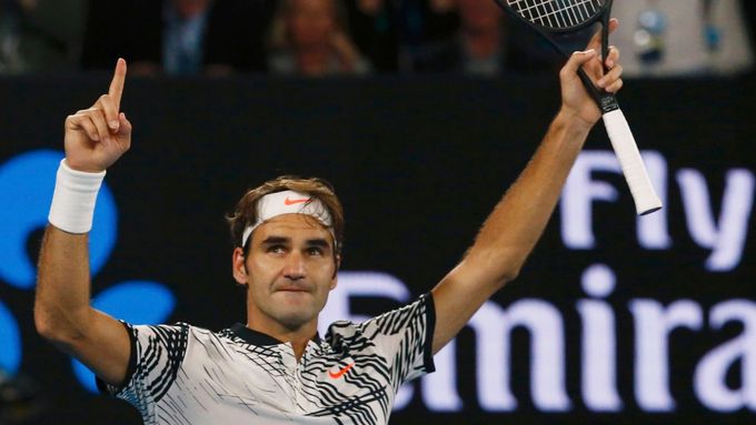 Roger Federer je ve finále Australian Open.