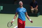 Češi se zachránili v elitní skupině Davis Cupu, Veselý na podruhé svoji roli zvládl