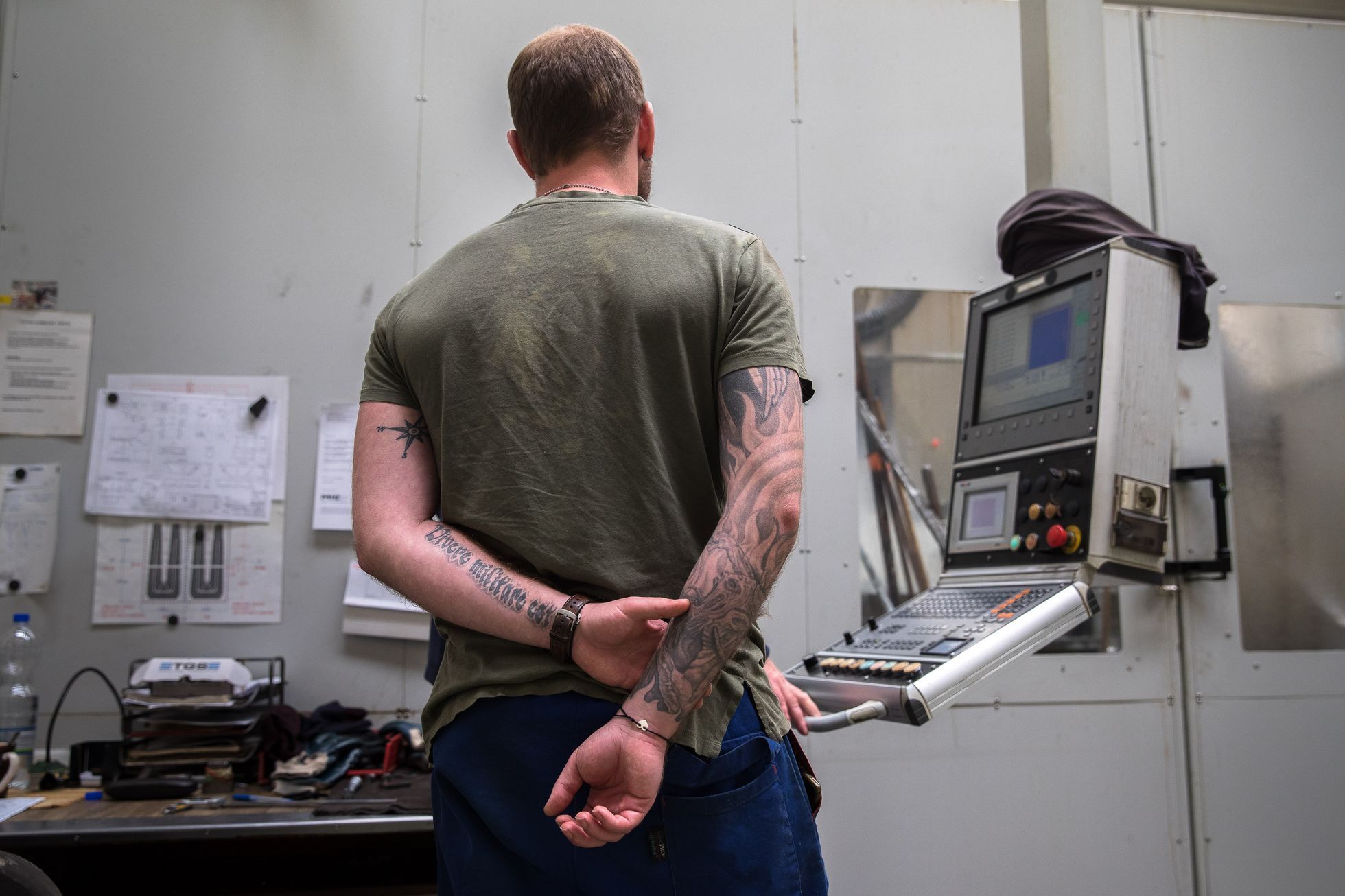 Výroba v třebíčské strojírenské firmě Mico patřící do holdingu CE Industries podnikatele Jaroslava Strnada