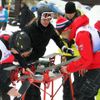 Lyžaři na lyžařském sjezdu RWE KSN cup 2013
