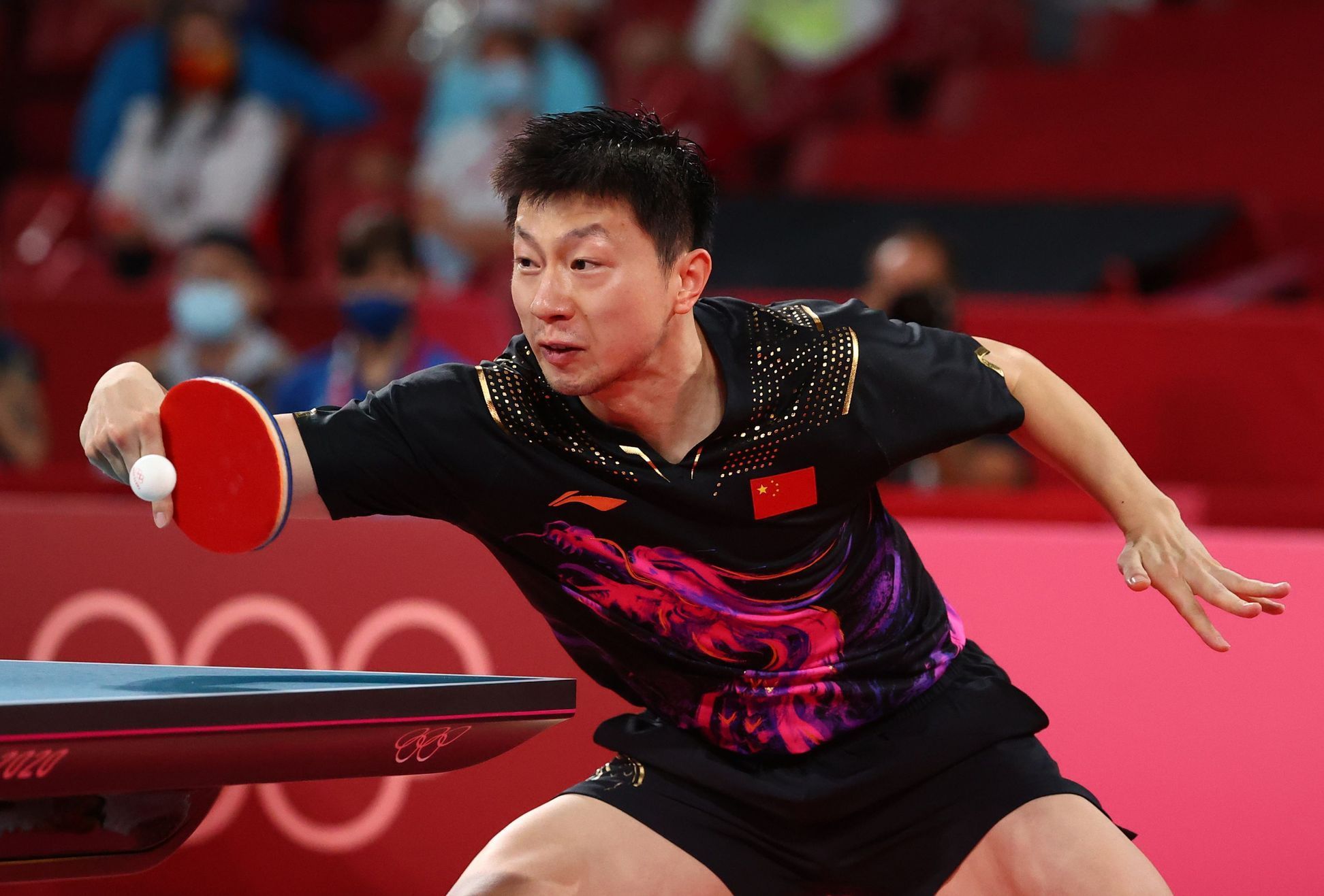 Čínský stolní tenista Ma Luong na OH 2020