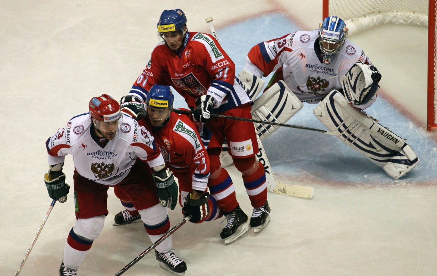 Hokej, EHT, Česko - Rusko