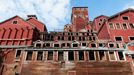 Zachovalé opuštěné hornické městečko Kennecott, Aljaška, USA