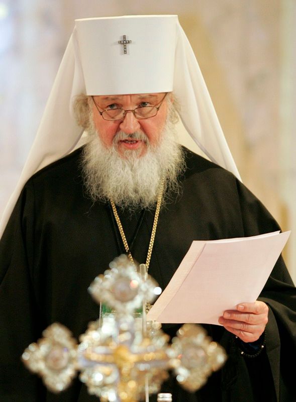 Kirill, nově zvolený patriarcha ruských pravoslavných