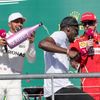 F1, VC USA 2017: Lewis Hamilton, Usain Bolt a Kimi Räikkönen