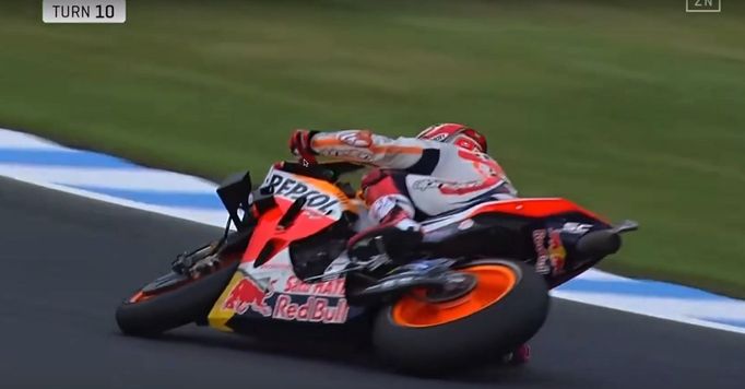 Marc Marquez v tréninku na VC Austrálie 2019