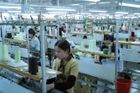 Export čínského textilu poroste pomaleji