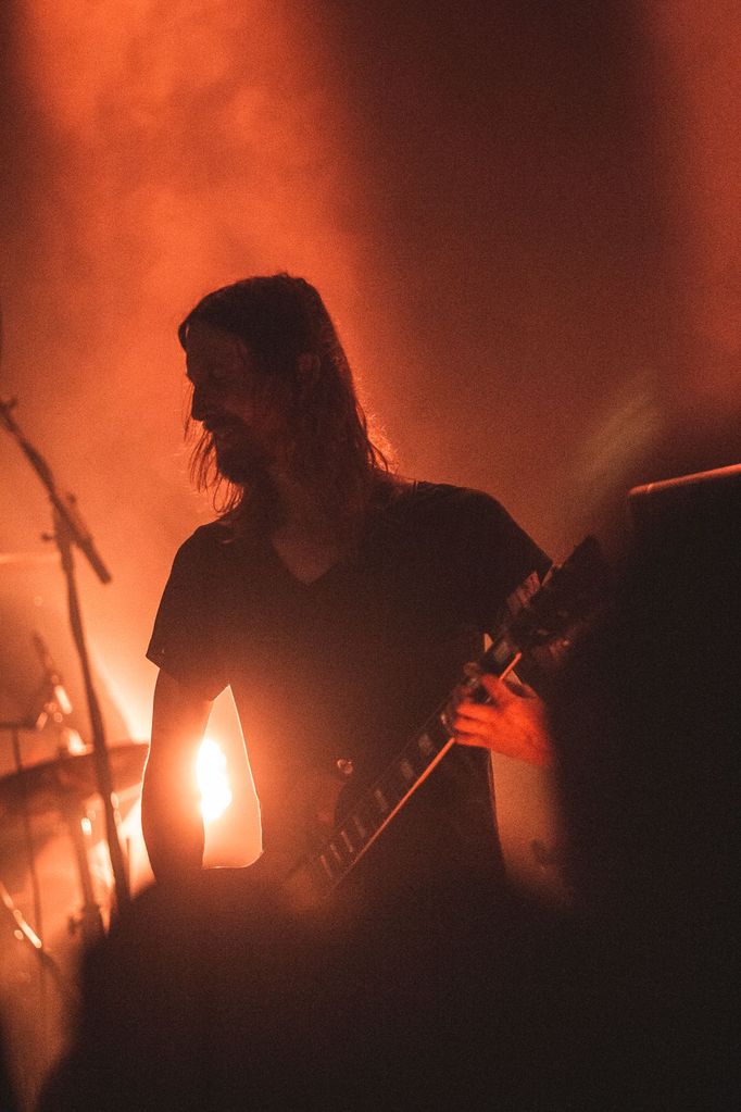 Snímek ze staršího pražského koncertu Russian Circles.