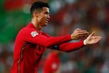 Největší portugalská hvězda a historicky nejlepší střelec národních týmů Cristiano Ronaldo se tentokrát neprosadil a připsal si jen žlutou kartu.