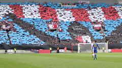 LM, Slavia-BATE Borisov: choreo fanoušků Slavie