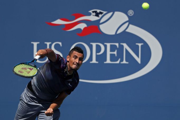 Nick Kyrgios na US Open 2017