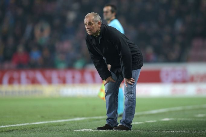 Petr Rada v ligovém zápase Sparta - Jablonec.