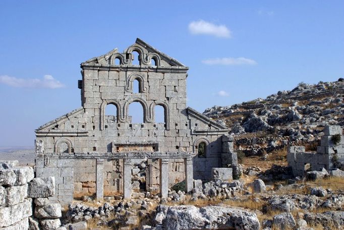 KULTURNÍ PAMÁTKA : Historické vesnice v severní Sýrii Jde o pozoruhodné svědectví o životě na venkově v pozdním starověku a během byzantského období.