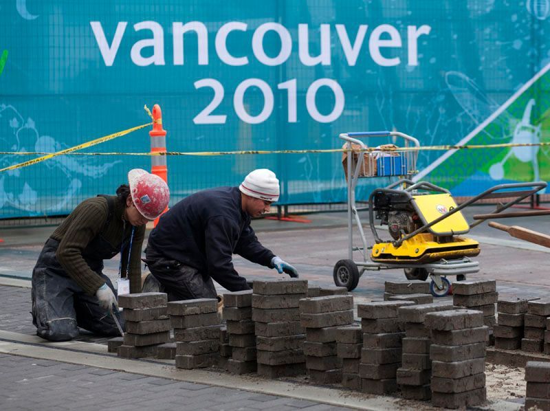 Přípravy ve Vancouveru na zimní olympiádu finišují