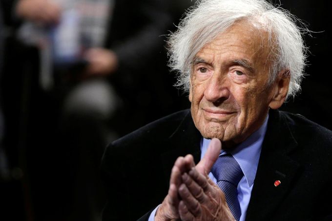 Elie Wiesel na snímku z března 2015.
