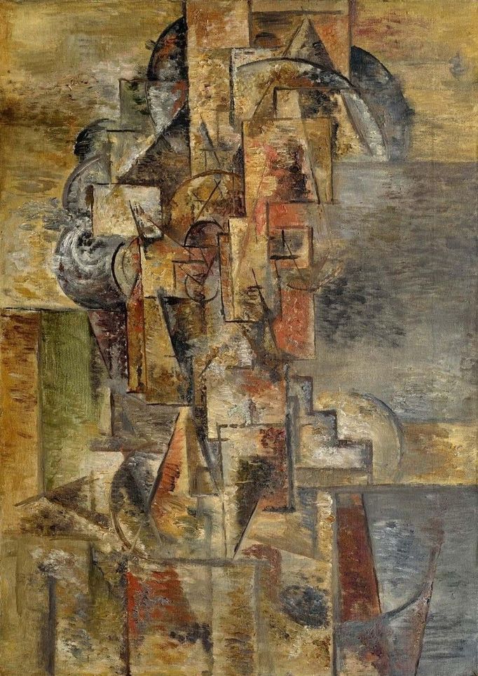 Emil Filla: Hlava starého muže, 1914, olej na plátně, 70 x 49,5 cm, cena 32 400 000 korun, Galerie Kodl.
