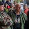 Těžkooděnci policie Brno průvod radikálové