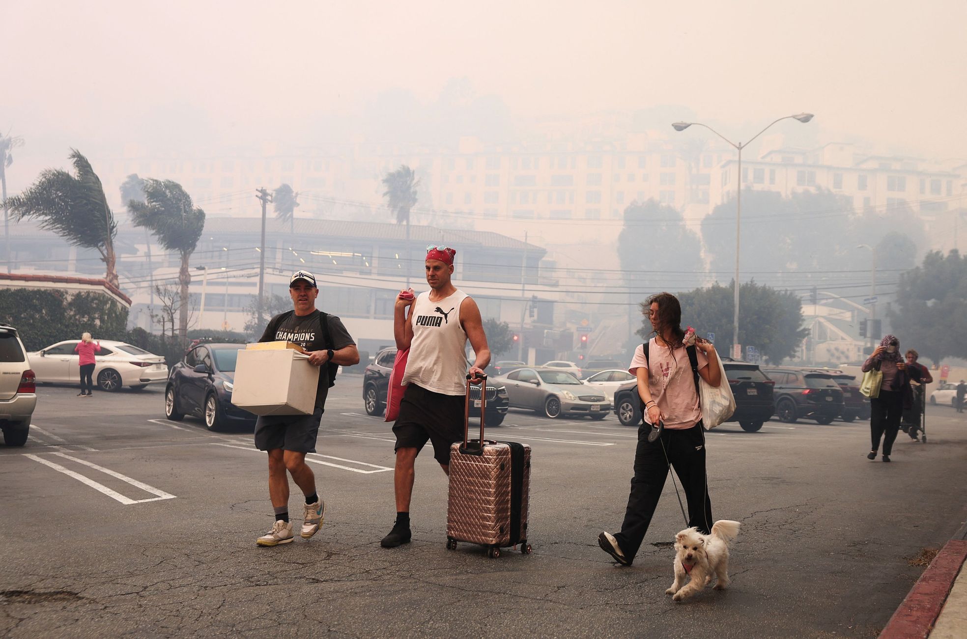 Požár Los Angeles