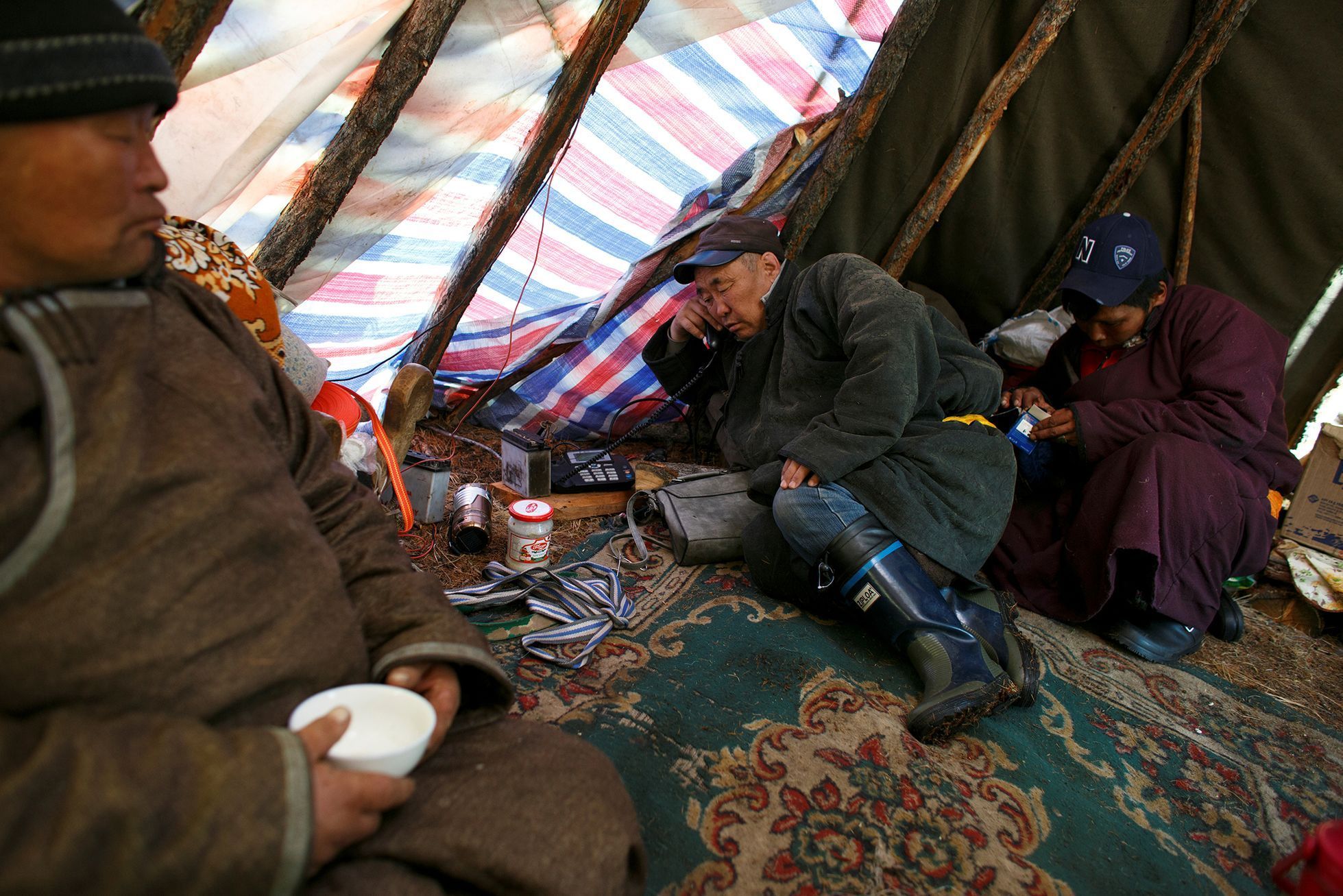 FOTOGALERIE / Život kočovných pastýřů v Mongolsku / Reuters / rok 2018 / 13