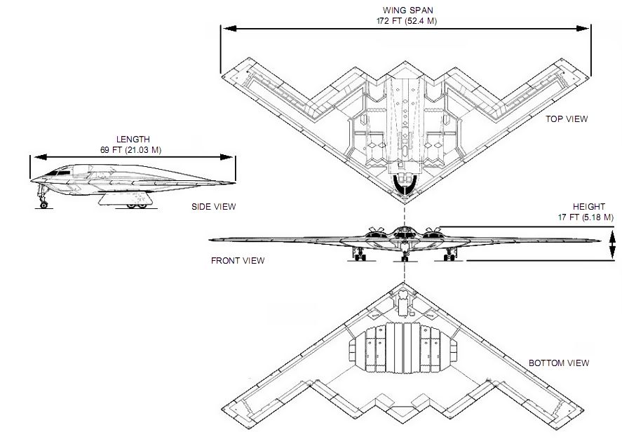 Letoun B-2 Spirit, strategický bombardér, stealth, letectvo, USA, Zahraničí, historie, výročí