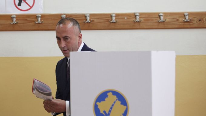 Ramush Haradinaj, kandidát na kosovského premiéra.
