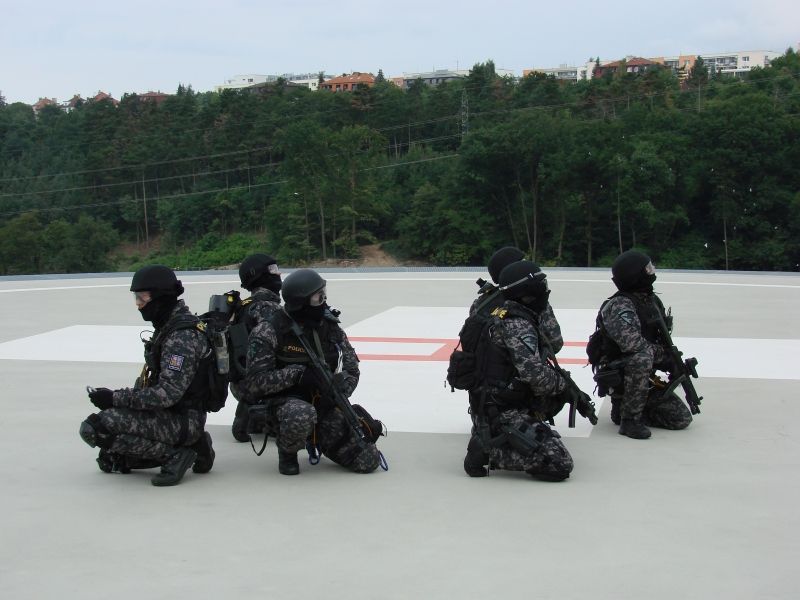 Cvičení Urny v motolské nemocnici