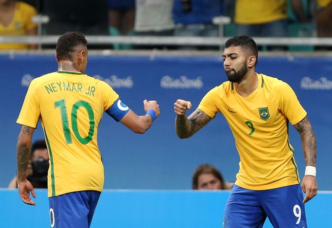 OH 2016, fotbal: Gabriel Barbosa, Neymar